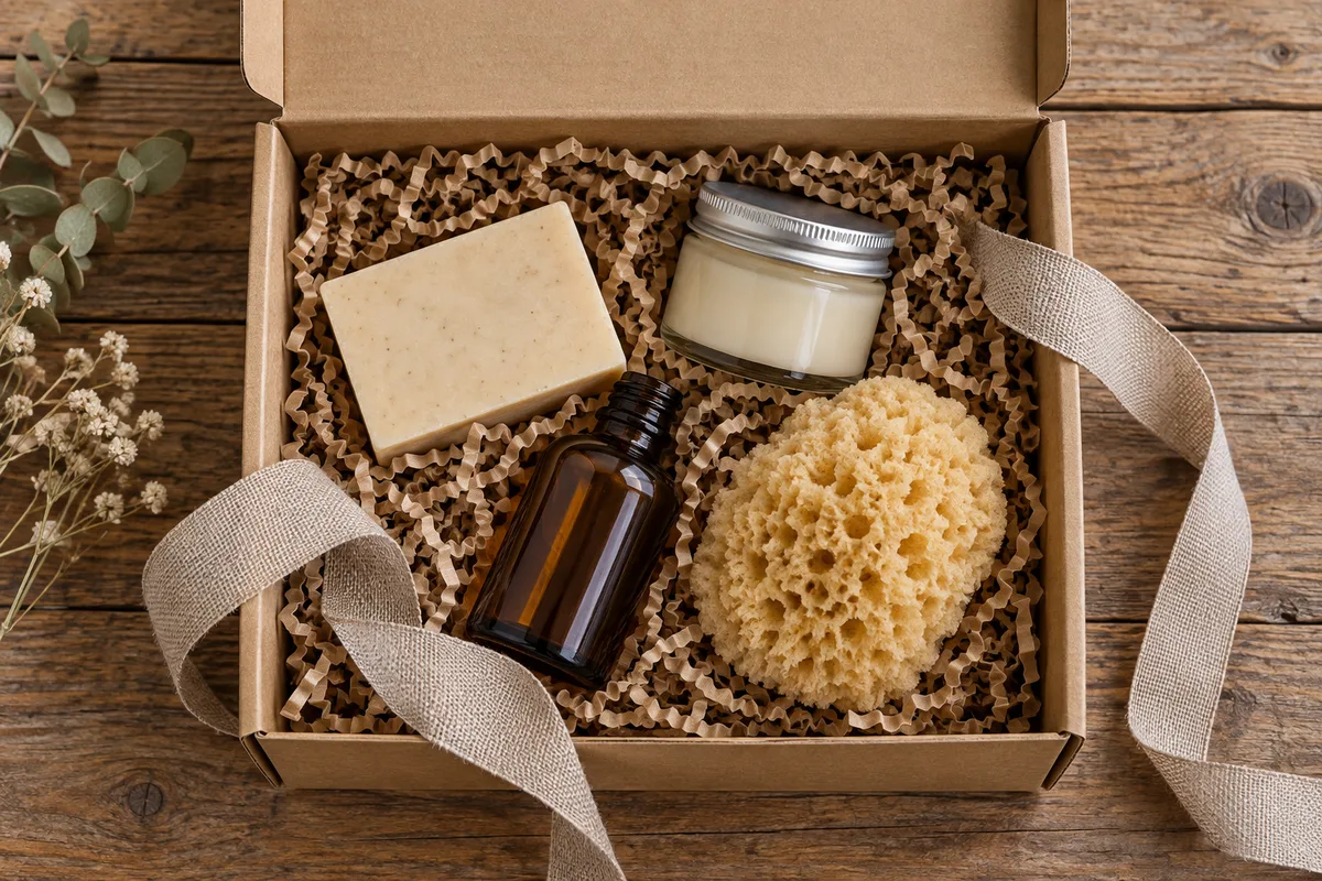 Coffret de cosmétiques naturels : le composer soi-même