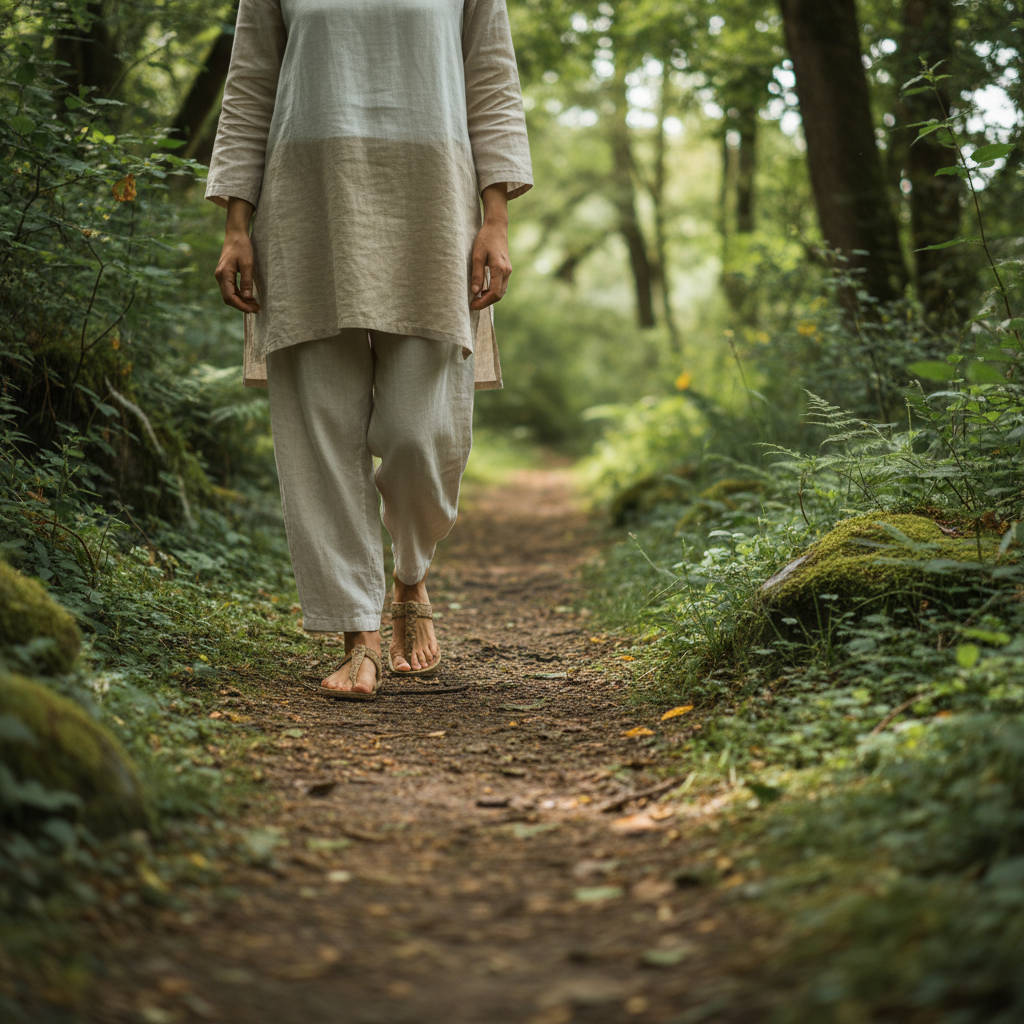 Marche méditative : transformer vos promenades