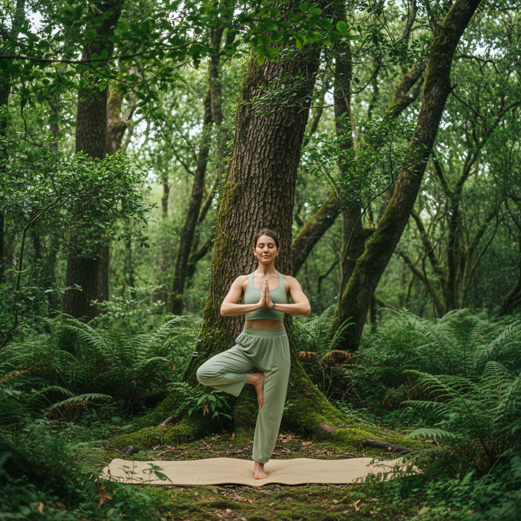 Yoga en plein air : 5 postures en pleine nature